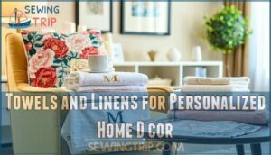 towels and linens for personalized home décor