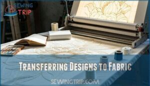 transferring designs to fabric