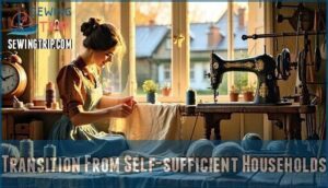 transition from self-sufficient households