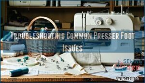 troubleshooting common presser foot issues