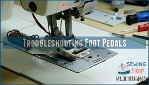 troubleshooting foot pedals