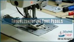 troubleshooting foot pedals