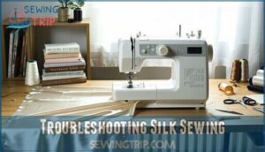 troubleshooting silk sewing