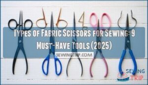 types of fabric scissors for sewing