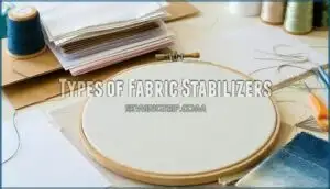 types of fabric stabilizers