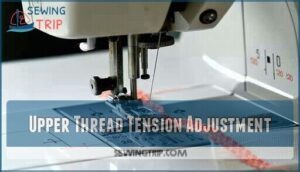 upper thread tension adjustment