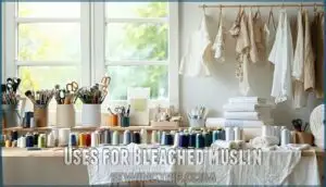 uses for bleached muslin