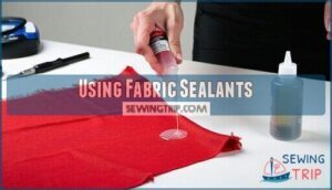 using fabric sealants