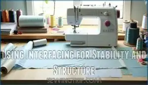 using interfacing for stability and structure
