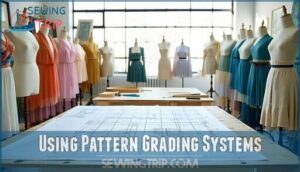 using pattern grading systems