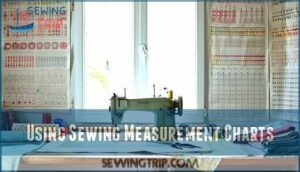 using sewing measurement charts