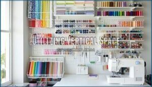 utilizing vertical space