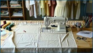 verifying correctness with accurate sewings