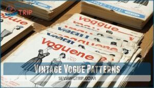 vintage vogue patterns