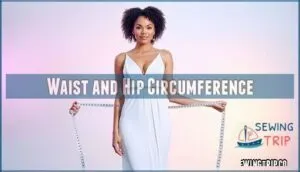 waist and hip circumference