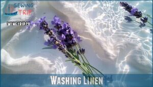 washing linen