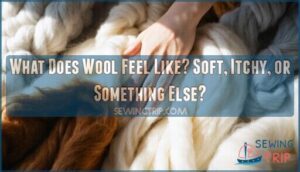 what does wool feel like