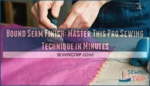 what is a bound seam finish