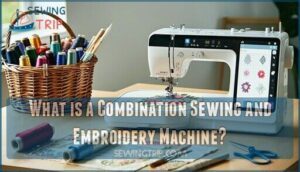 what is a combination sewing and embroidery machine