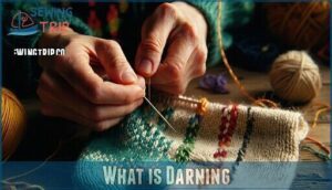 what is darning
