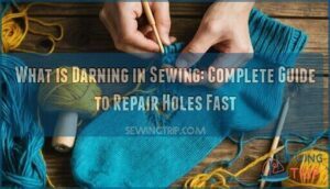 what is darning in sewing