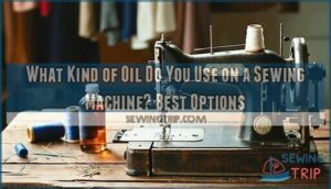 what kind of oil do you use on a sewing machine