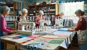 what's next? join the quilting community!