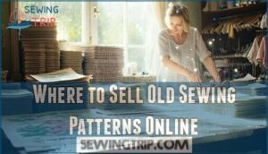 where to sell old sewing patterns online