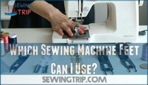 which sewing machine feet can i use