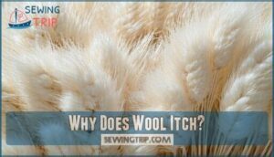 why does wool itch