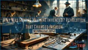 why was sewing machine invented