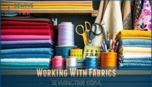 working with fabrics