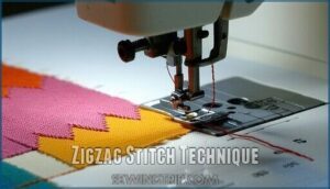zigzag stitch technique