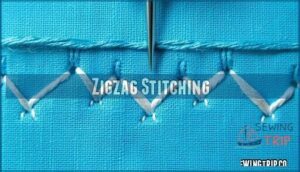 zigzag stitching