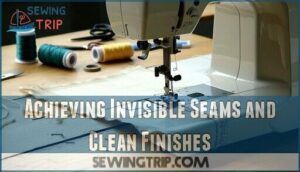 achieving invisible seams and clean finishes