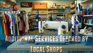 additional services offered by local shops