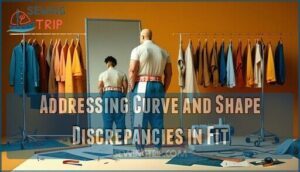 addressing curve and shape discrepancies in fit