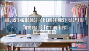 adjusting bodice for large bust