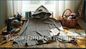 adjusting pattern for oversized fit