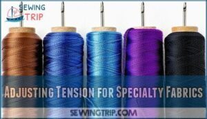 adjusting tension for specialty fabrics