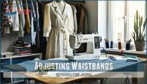 adjusting waistbands