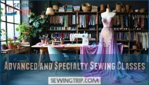 advanced and specialty sewing classes