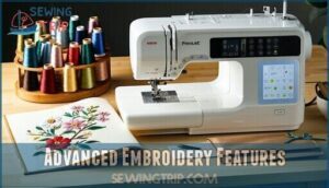 advanced embroidery features