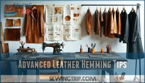 advanced leather hemming tips