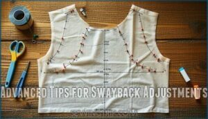 advanced tips for swayback adjustments