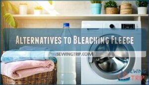 alternatives to bleaching fleece