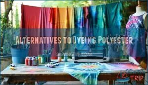 alternatives to dyeing polyester