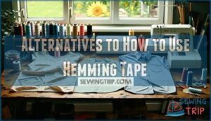 alternatives to how to use hemming tape