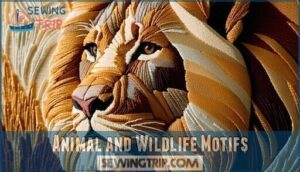 animal and wildlife motifs