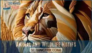 animal and wildlife motifs